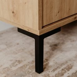 Loftscape Buffet Brochet I - Imitation chêne / Noir 24 Loftscape Buffet Brochet I - Imitation chêne / Noir -Meubles de salon Soldes 1000363057 220704 036 DETAILS P000000001000363057