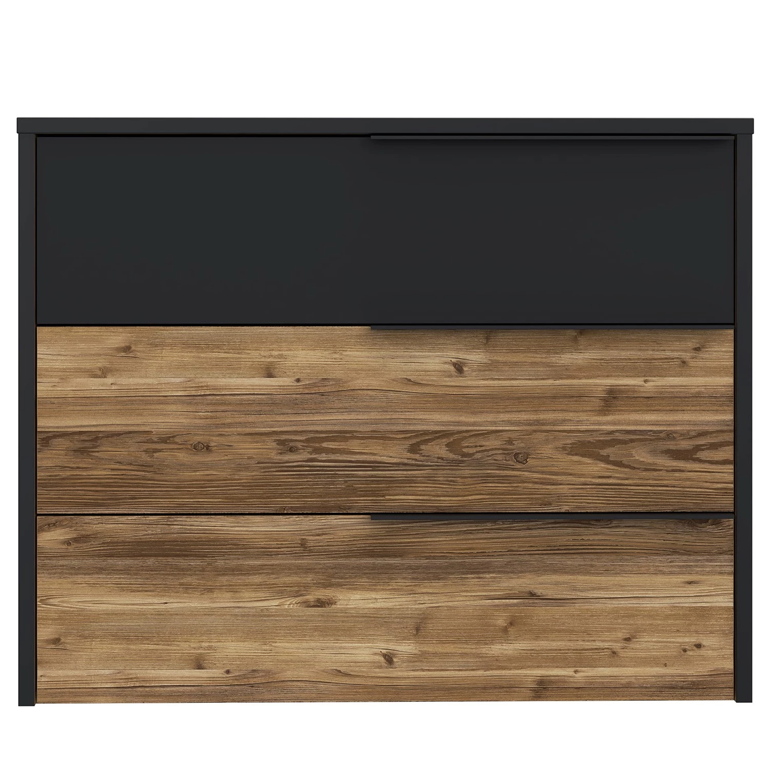 Loftscape Commode Huy - Imitation pin des Alpes / Noir 6 Loftscape Commode Huy - Imitation pin des Alpes / Noir – Image 4