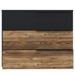 Loftscape Commode Huy - Imitation pin des Alpes / Noir 18 Loftscape Commode Huy - Imitation pin des Alpes / Noir -Meubles de salon Soldes 1000363079 220819 050 DETAILS P000000001000363079