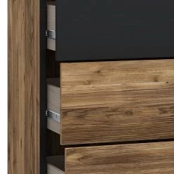 Loftscape Commode Huy - Imitation pin des Alpes / Noir 22 Loftscape Commode Huy - Imitation pin des Alpes / Noir -Meubles de salon Soldes 1000363079 220819 072 DETAILS P000000001000363079