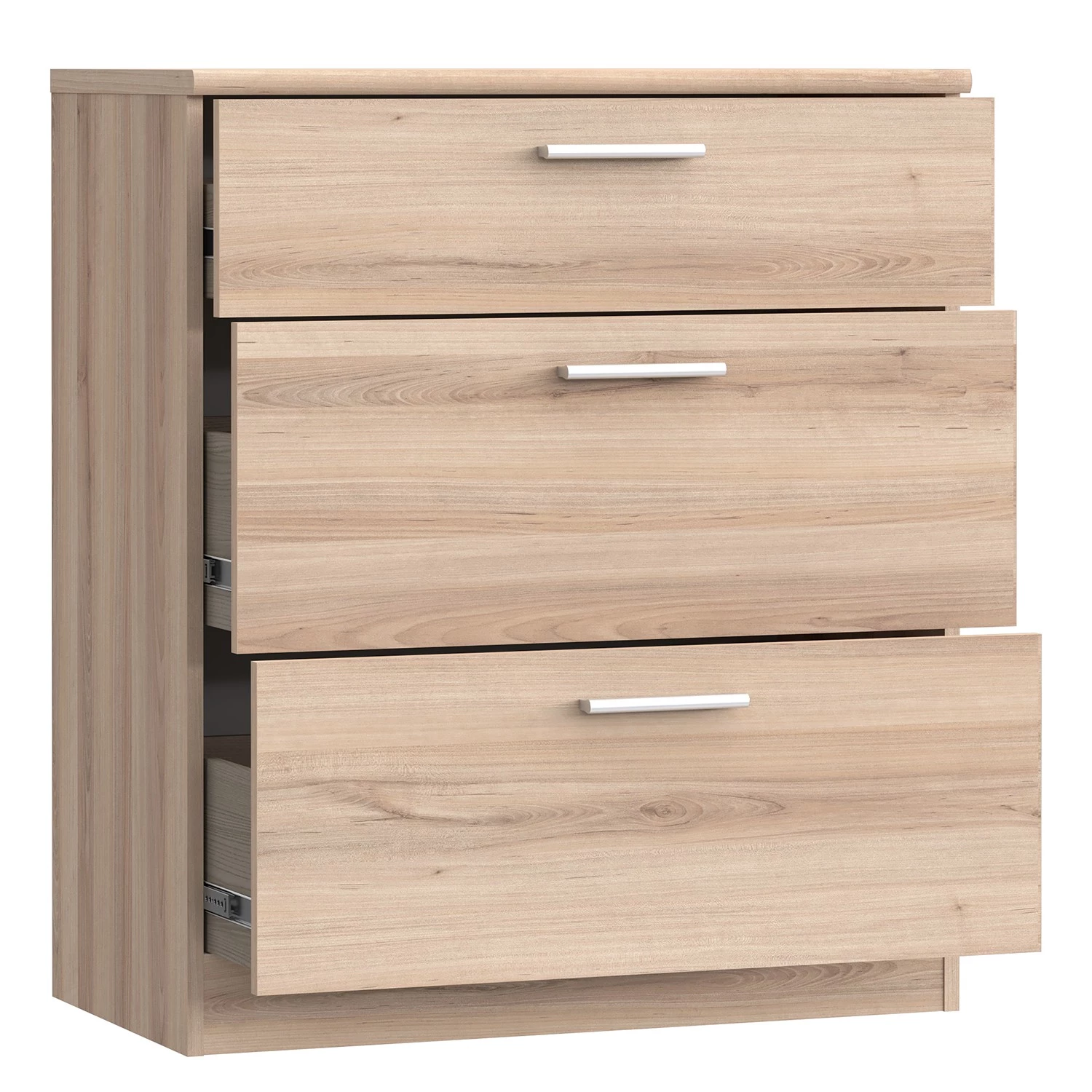 Loftscape Commode Almelo - Imitation chêne clair - Largeur : 75 cm 6 Loftscape Commode Almelo - Imitation chêne clair - Largeur : 75 cm – Image 4