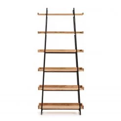 Red Living Étagère Breitbride II - Acacia massif / Métal - Acacia / Noir -Meubles de salon Soldes 1000363950 220714 030 DETAILS P000000001000363950