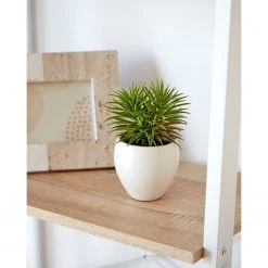 Norrwood Étagère Kalahari - Acier - Imitation chêne / Blanc -Meubles de salon Soldes 1000363962 220714 050 DETAILS P000000001000363962