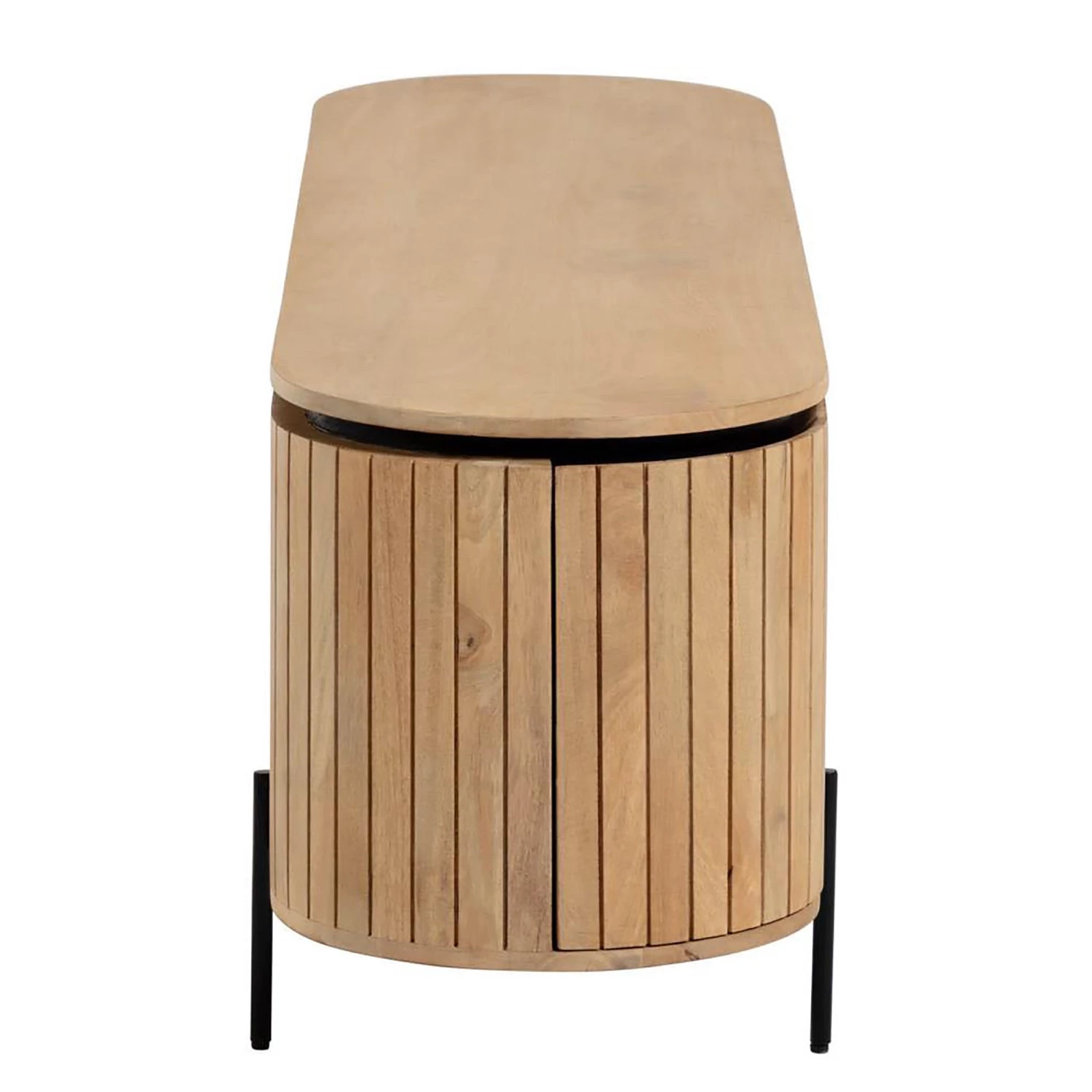 Red Living Meuble TV Lusaka - Manguier massif 11 Red Living Meuble TV Lusaka - Manguier massif – Image 9