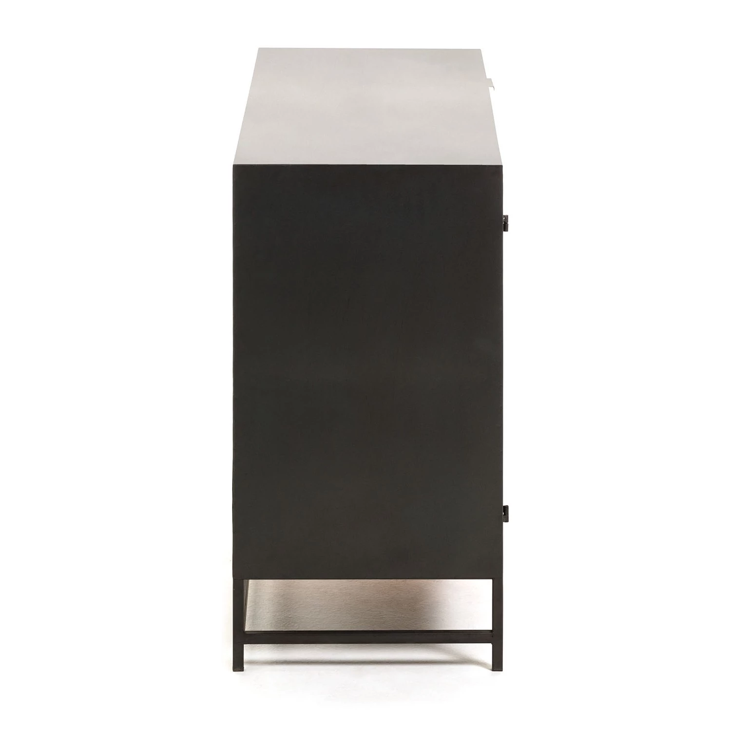 Red Living Buffet Kisumu - Cannage / Fer - Marron / Noir 11 Red Living Buffet Kisumu - Cannage / Fer - Marron / Noir – Image 9