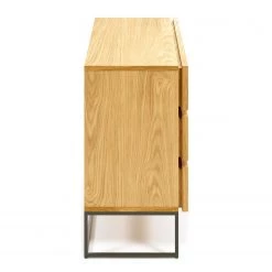 Red Living Commode Tabora I - Placage en bois véritable - Chêne 13 Red Living Commode Tabora I - Placage en bois véritable - Chêne -Meubles de salon Soldes 1000363970 220714 035 DETAILS P000000001000363970