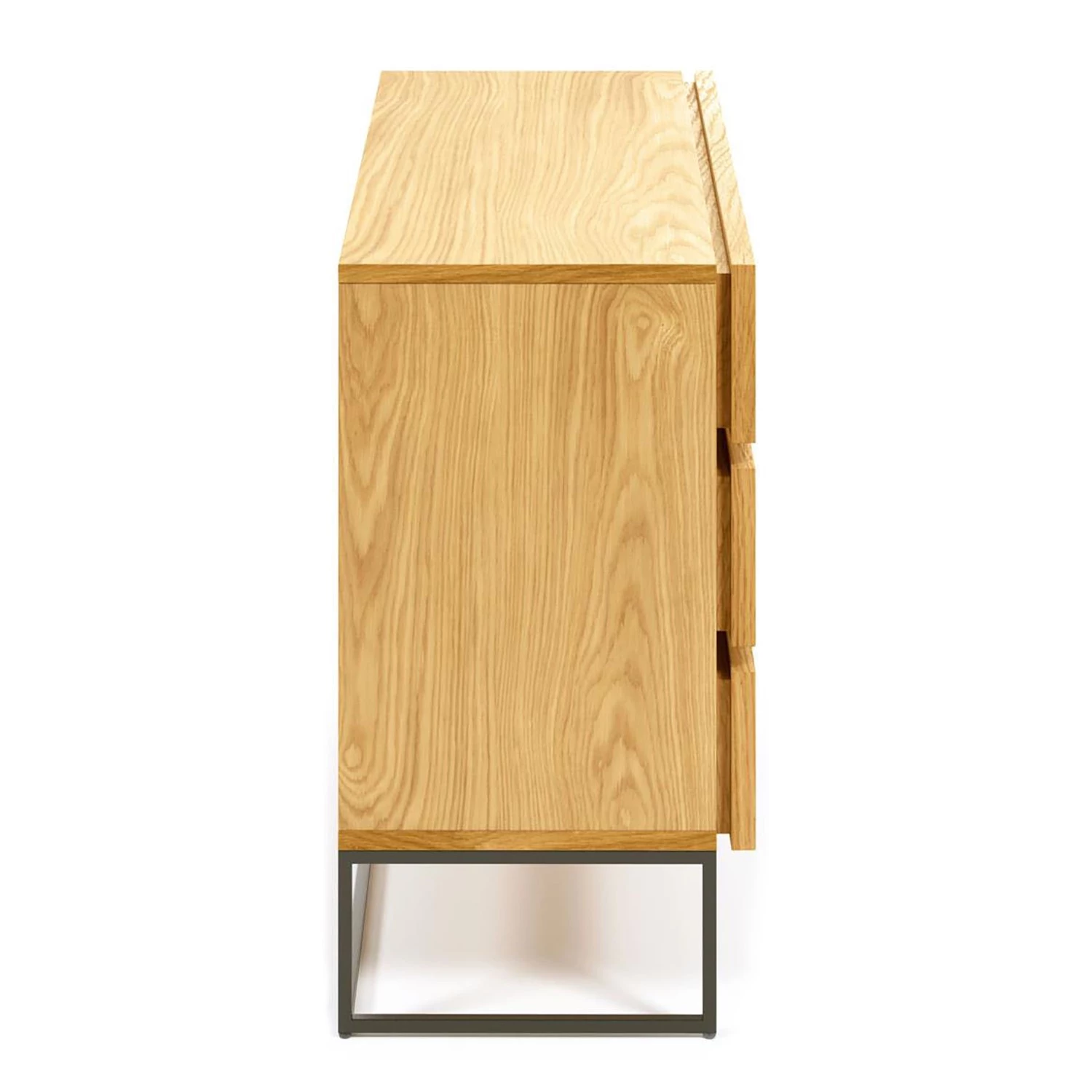 Red Living Commode Tabora I - Placage en bois véritable - Chêne 7 Red Living Commode Tabora I - Placage en bois véritable - Chêne – Image 5