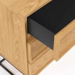 Red Living Commode Tabora I - Placage en bois véritable - Chêne 14 Red Living Commode Tabora I - Placage en bois véritable - Chêne -Meubles de salon Soldes 1000363970 220714 040 DETAILS P000000001000363970