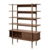 Naturoo Étagère Chipata - Partiellement en noyer massif -Meubles de salon Soldes 1000363972 220714 010 IMAGE P000000001000363972