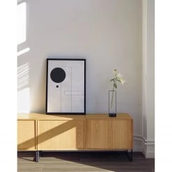 Red Living Meuble TV Tabora II - Placage en bois véritable - Chêne -Meubles de salon Soldes 1000363973 220714 022 MOOD DETAILS P000000001000363973 mood