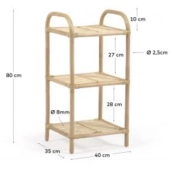 Naturoo Étagère Kiowe - Rotin - Naturel -Meubles de salon Soldes 1000363976 220714 500 SKETCH DETAILS P000000001000363976 sketch