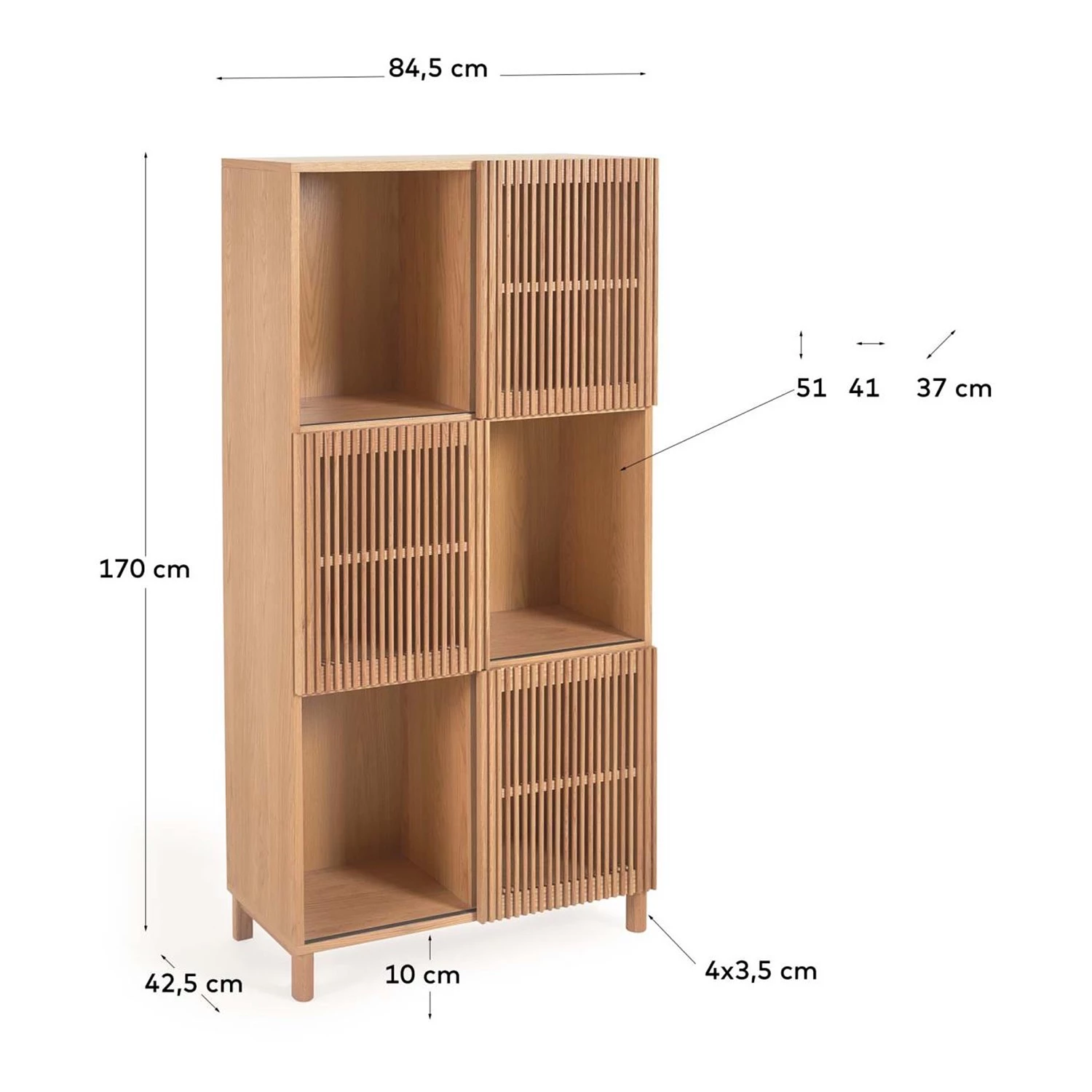 Naturoo Étagère Bukama - Chêne massif 14 Naturoo Étagère Bukama - Chêne massif – Image 12