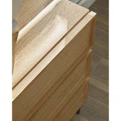 Red Living Buffet Tabora - Placage en bois véritable - Chêne -Meubles de salon Soldes 1000363989 220714 050 DETAILS P000000001000363989