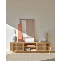 Naturoo Meuble TV Bukama - Chêne massif -Meubles de salon Soldes 1000363990 220714 021 MOOD DETAILS P000000001000363990 mood