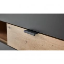 Fashion For Home Meuble TV Leox - Graphite / Imitation chêne artisan 9 Fashion For Home Meuble TV Leox - Graphite / Imitation chêne artisan -Meubles de salon Soldes 1000364251 220719 040 DETAILS P000000001000364251