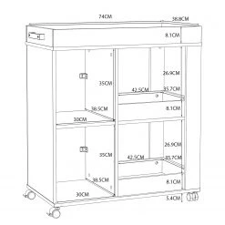 Loftscape Desserte Stoneyford II - Imitation bois ancien -Meubles de salon Soldes 1000364868 220722 501 SKETCH DETAILS P000000001000364868 sketch
