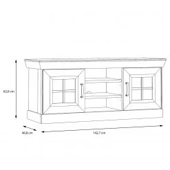 Ridgevalley Meuble TV Boolamore - Imitation chêne 12 Ridgevalley Meuble TV Boolamore - Imitation chêne -Meubles de salon Soldes 1000364887 220722 500 SKETCH DETAILS P000000001000364887 sketch