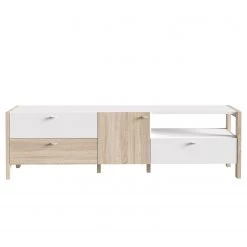 Loftscape Meuble TV Thurles - Imitation chêne Sonoma / Blanc 11 Loftscape Meuble TV Thurles - Imitation chêne Sonoma / Blanc -Meubles de salon Soldes 1000364899 220722 030 DETAILS P000000001000364899