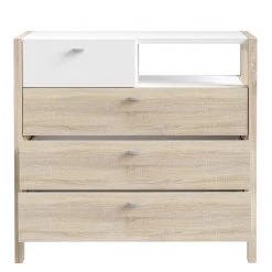 Loftscape Buffet Thurles II - Imitation chêne Sonoma / Blanc -Meubles de salon Soldes 1000364902 220722 032 DETAILS P000000001000364902