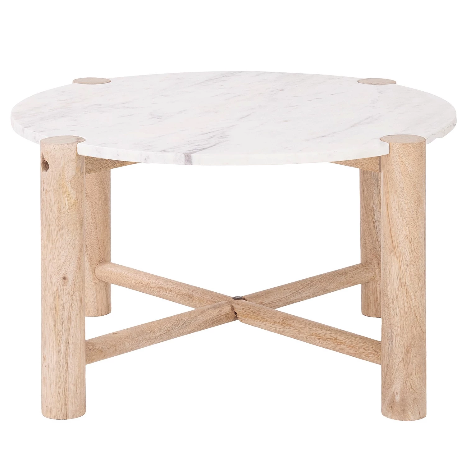 Butlers Bout de canapé MARVELOUS - Marbre / Bois de Manguier Massif - Naturel / Blanc 6 Butlers Bout de canapé MARVELOUS - Marbre / Bois de Manguier Massif - Naturel / Blanc – Image 4