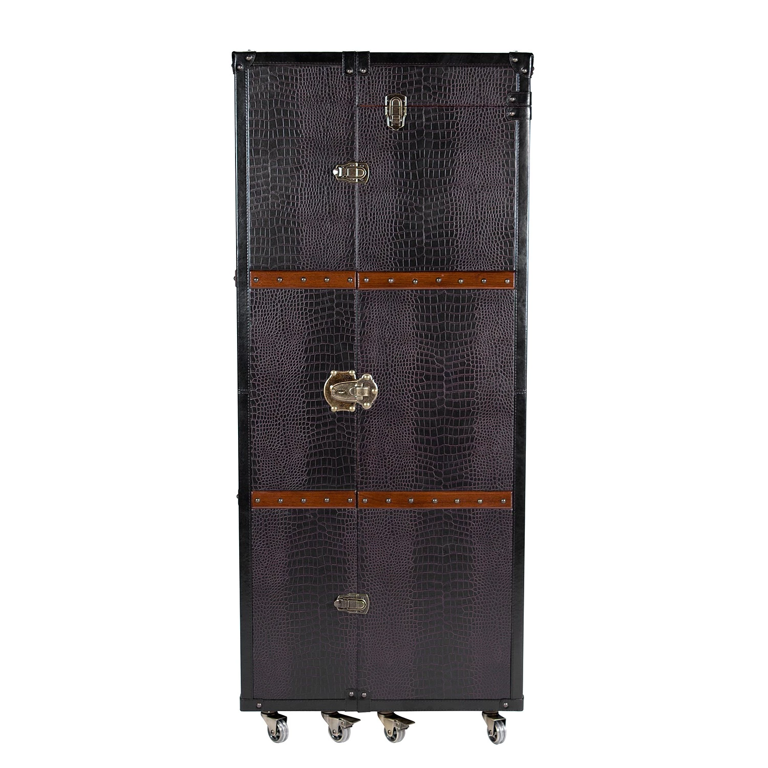 Butlers Valise bar HEMINGWAY - Cuir aniline / Frêne massif - Brun foncé 11 Butlers Valise bar HEMINGWAY - Cuir aniline / Frêne massif - Brun foncé – Image 9