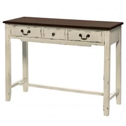 Butlers Console CABOTT COVE - Placage frêne - Crème / Naturel