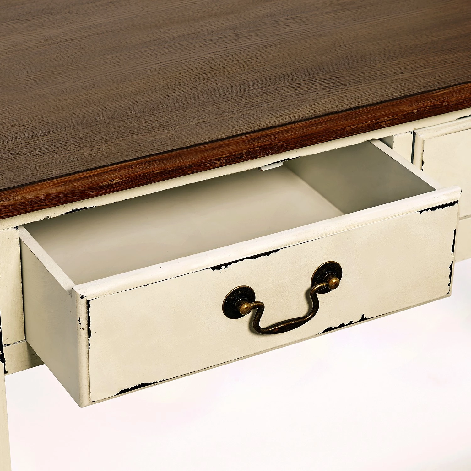 Butlers Console CABOTT COVE - Placage frêne - Crème / Naturel 11 Butlers Console CABOTT COVE - Placage frêne - Crème / Naturel – Image 9