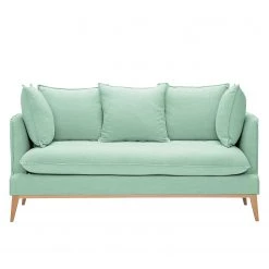 Mørteens Canapé Sulviken (3 places) - Tissu Dona : Vert menthe -Meubles de salon Soldes 2 sitzer sofa nelson mint gruen 3999732