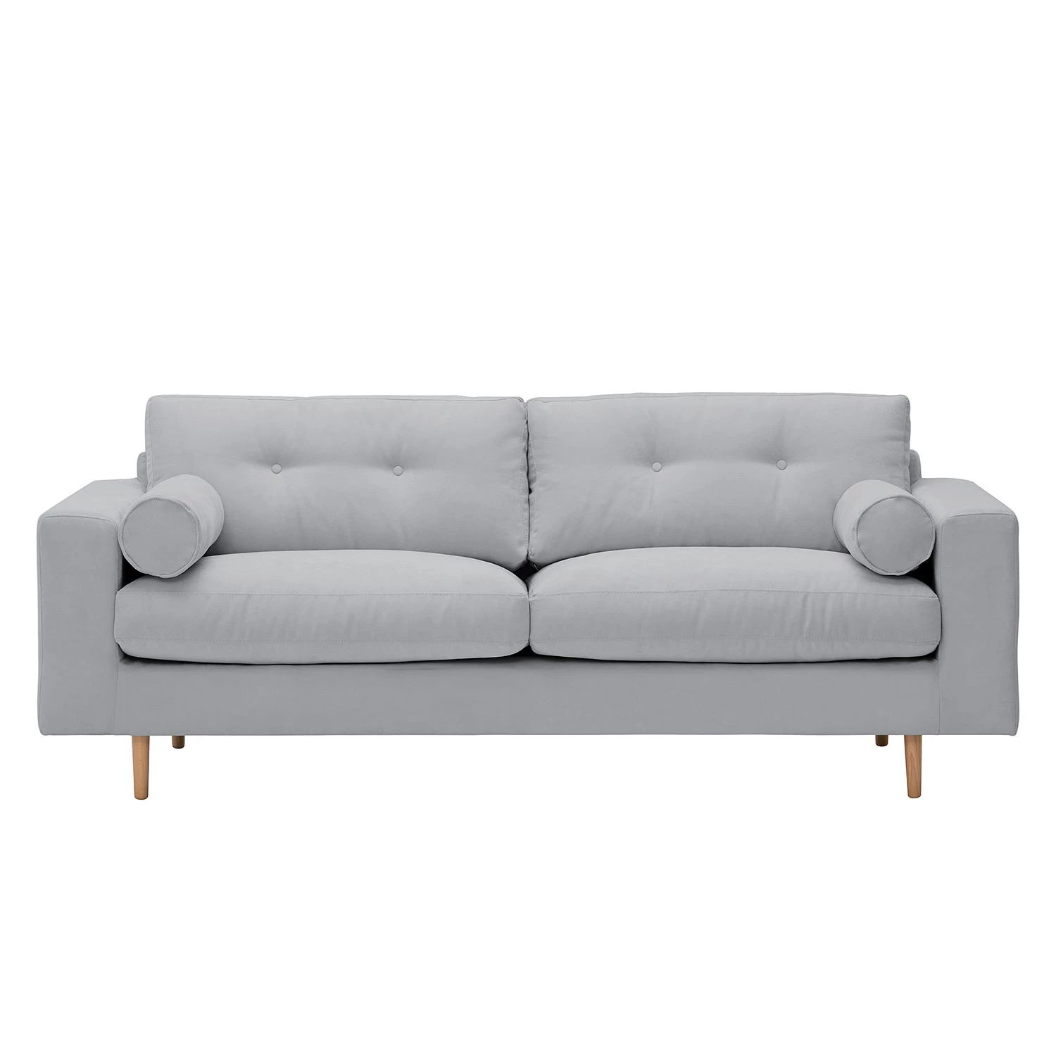 Studio Copenhagen Canapé Marlon (3 places) - Tissu Dona : Gris 5 Studio Copenhagen Canapé Marlon (3 places) - Tissu Dona : Gris – Image 3