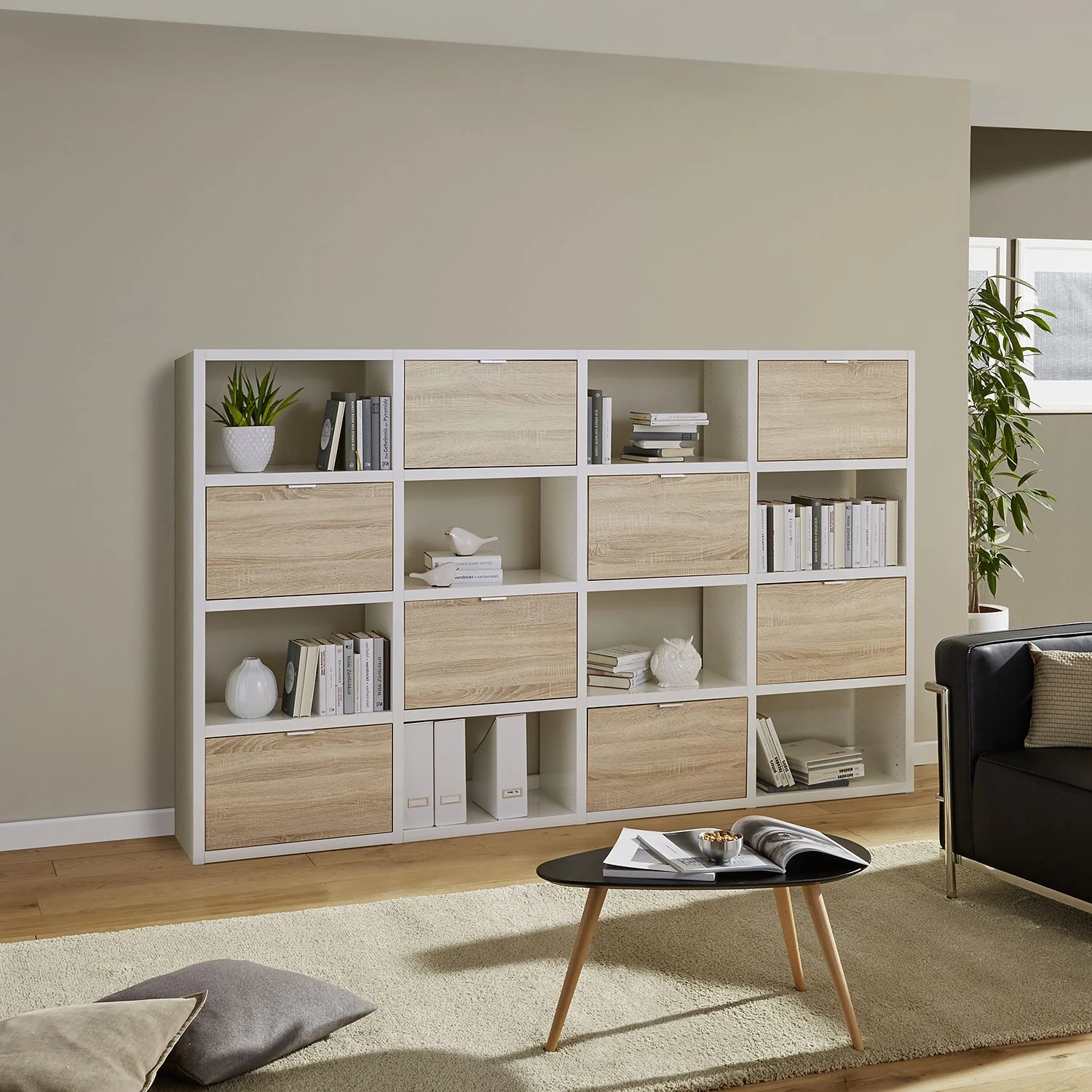 Fredriks Etagère à combiner Rodos II - Blanc brillant 6 Fredriks Etagère à combiner Rodos II - Blanc brillant – Image 4