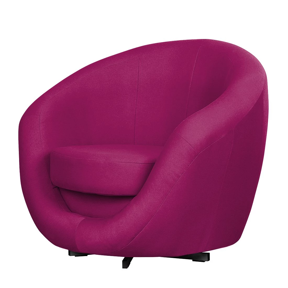 Fredriks Fauteuil pivotant Marvin - Tissu rose 3 Fredriks Fauteuil pivotant Marvin - Tissu rose