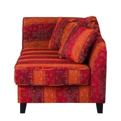 Maison Belfort Récamière Adelaide (convertible) - Tissu rouge - Accoudoir à gauche (vue de face) -Meubles de salon Soldes artex recamire 2013 12 03 1 313809