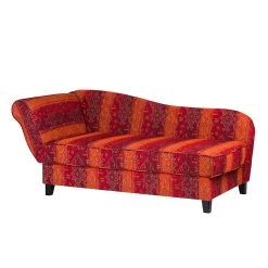 Maison Belfort Récamière Adelaide (convertible) - Tissu rouge - Accoudoir à gauche (vue de face) -Meubles de salon Soldes artex recamire 2013 12 03 1 313823