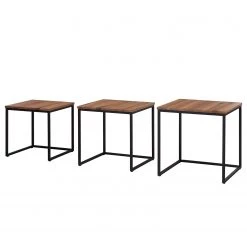 Ars manufacti Table d’appoint Candler (3 éléments) - Chêne massif / Métal 17 Ars manufacti Table d’appoint Candler (3 éléments) - Chêne massif / Métal -Meubles de salon Soldes beistelltisch candler 3 teilig eiche massiv metall eiche 4671016