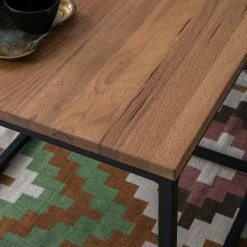 Ars manufacti Table d’appoint Candler (3 éléments) - Chêne massif / Métal 24 Ars manufacti Table d’appoint Candler (3 éléments) - Chêne massif / Métal -Meubles de salon Soldes beistelltisch candler 3 teilig eiche massiv metall eiche 4774888