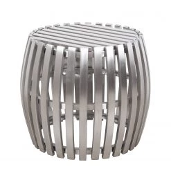 Jack & Alice Table d’appoint Liam II - Acier inoxydable