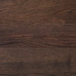 Eva Padberg Collection Table d’appoint Montverde II - Chêne massif / Métal - Chêne foncé / Noir -Meubles de salon Soldes beistelltisch montverde eiche massiv metall eiche dunkel 4671008