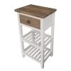 Maison Belfort Table d'appoint Serrana - Paulownia partiellement massif