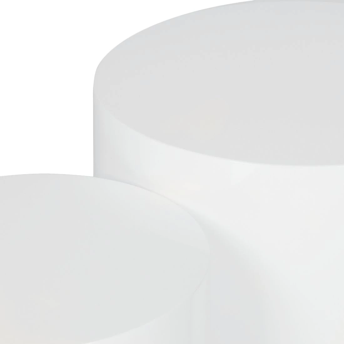 Fredriks Tables d’appoint Circle (2 éléments) - Lave, brillant - Blanc brillant 7 Fredriks Tables d’appoint Circle (2 éléments) - Lave, brillant - Blanc brillant – Image 5