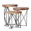 Red Living Tables d'appoint Sorel (lot de 3) - Teak massif 1 Red Living Tables d'appoint Sorel (lot de 3) - Teak massif -Meubles de salon Soldes beistelltisch set sorel 3 teilig massivaltholz teak 1553350