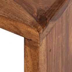 Ars Natura Tables gigognes Trangle (2 éléments) - Sheesham massif -Meubles de salon Soldes beistelltisch set trangle 2 teilig sheesham massiv 2841662