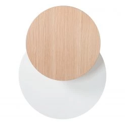 Mørteens Table d'appoint Wolka - Chêne partiellement massif - Chêne / Blanc 22 Mørteens Table d'appoint Wolka - Chêne partiellement massif - Chêne / Blanc -Meubles de salon Soldes beistelltisch wolka eiche teilmassiv eiche weiss 4760172