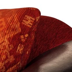 Maison Belfort Grand canapé Christian - Cuir synthétique marron foncé / Tissu rouge - Marron foncé / Rouge 24 Maison Belfort Grand canapé Christian - Cuir synthétique marron foncé / Tissu rouge - Marron foncé / Rouge -Meubles de salon Soldes bigsofa christian kunstleder schwarz webstoff rot 354620