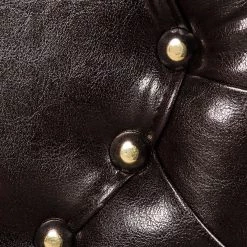 Maison Belfort Grand canapé Christian - Cuir synthétique marron foncé / Tissu rouge - Marron foncé / Rouge 27 Maison Belfort Grand canapé Christian - Cuir synthétique marron foncé / Tissu rouge - Marron foncé / Rouge -Meubles de salon Soldes bigsofa christian kunstleder schwarz webstoff rot 354621