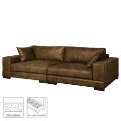 Fredriks Grand canapé Mandor Aspect cuir vieilli - Cognac 14 Fredriks Grand canapé Mandor Aspect cuir vieilli - Cognac -Meubles de salon Soldes bigsofa mandor antiklederlook cognac 4476568