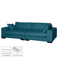 Fredriks Grand canapé Mandor Tissu structuré - Bleu jean -Meubles de salon Soldes bigsofa mandor strukturstoff jeansblau 4476436