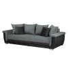 Fredriks Grand canapé Manville (convertible) - Microfibre - Noir / Gris 2 Fredriks Grand canapé Manville (convertible) - Microfibre - Noir / Gris -Meubles de salon Soldes bigsofa manville mit schlaffunktion microfaser schwarz grau 4094556
