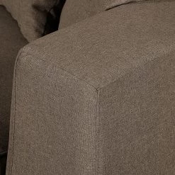 Roomscape Grand canapé - Cappuccino -Meubles de salon Soldes bigsofa montargil ii webstoff cappuccino 2493446