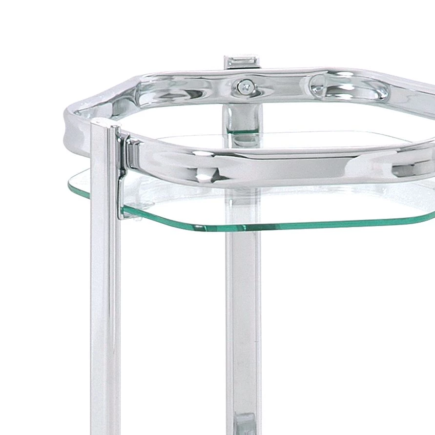 Home Design Porte-plantes Katie I - Chrome 4 Home Design Porte-plantes Katie I - Chrome – Image 2