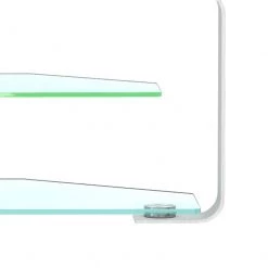 Jahnke Support TV CU-MR (avec éclairage) - Aluminium / Verre - Largeur : 114 cm -Meubles de salon Soldes breite 110 cm 407418